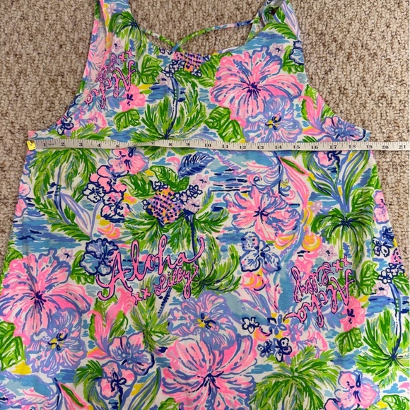 Lilly Pulitzer Kristen Lilly Loves Hawaii Dress size L - Picture 9 of 9